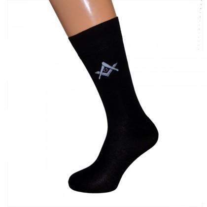 Pair of Masonic Design with G Freemasons Socks